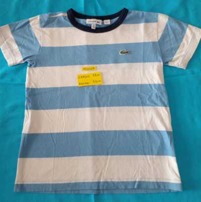 Remera Lacoste para niños nueva